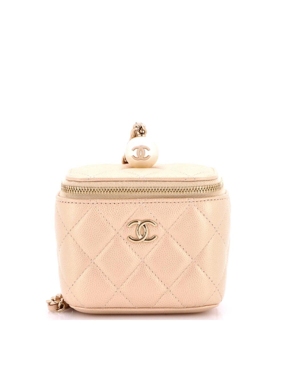 Chanel Classic Pearl Vanity Case With #287581C34B